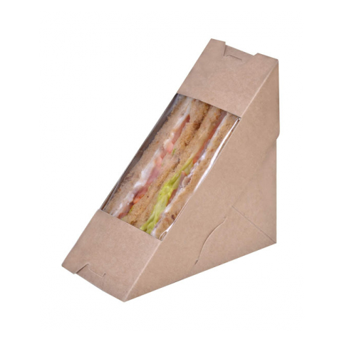 Box Τρίγωνο Sandwich Kraft (600τεμ)