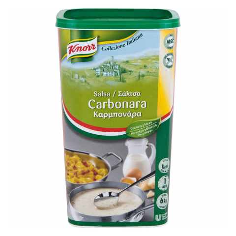 Knorr Αφυδατωμένη Σάλτσα Καρμπονάρα 1 Kg