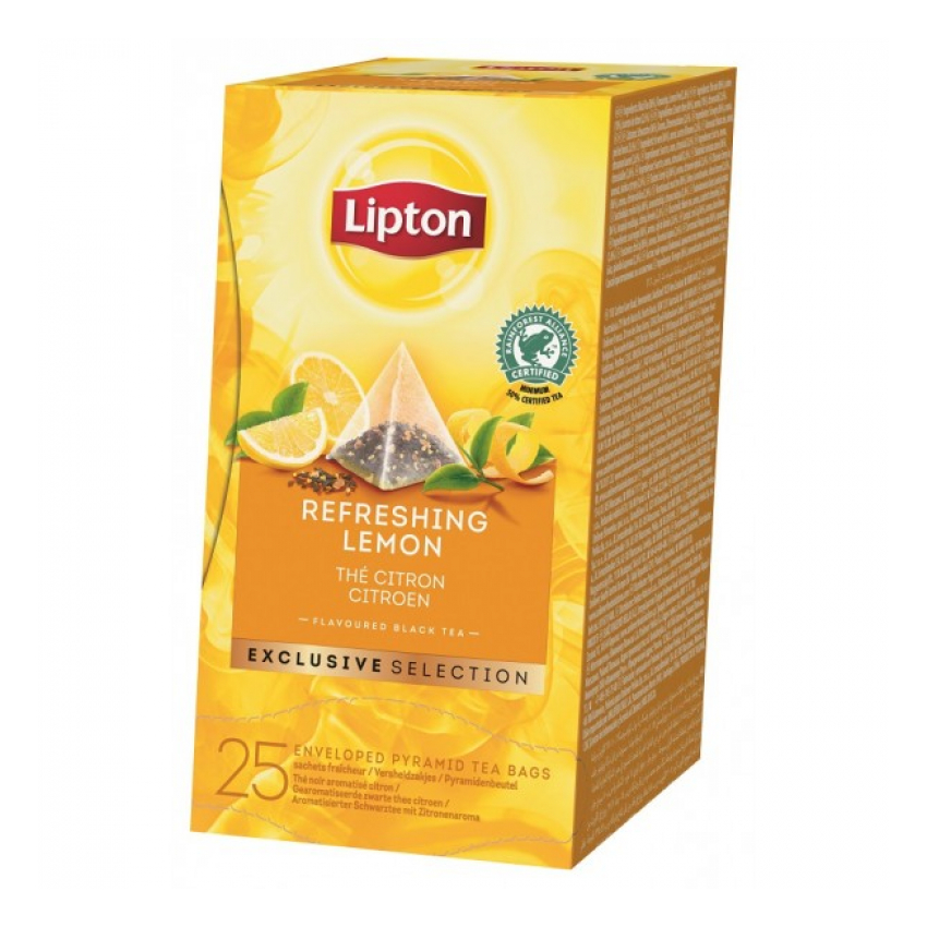 Lipton Πυραμίδα Λεμόνι 25 Φακελάκια